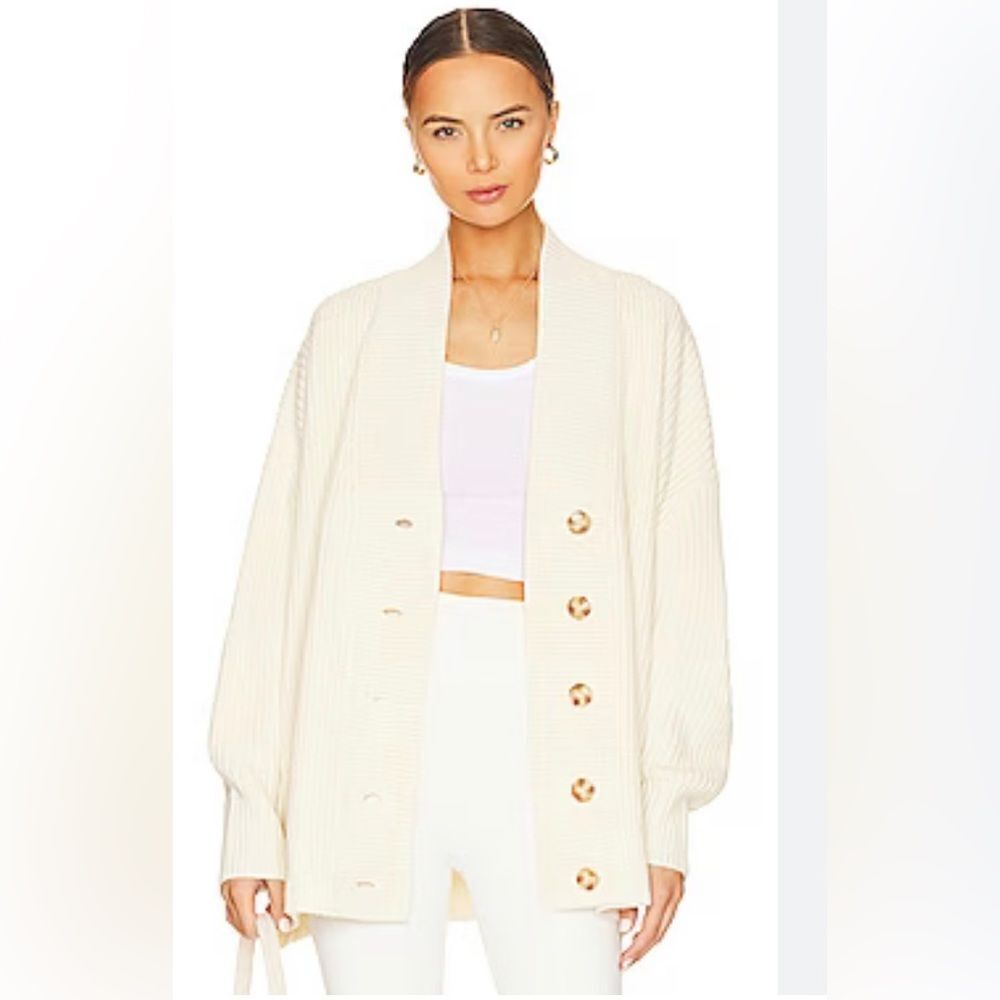 WeWoreWhat Oversized Cardigan Button Down Sweater